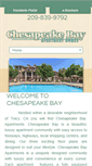 Mobile Screenshot of chesapeakebayapts.com